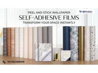 Self Adhesive Film for Walls, Furniture & Glass