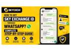 Get Sky Exchange ID via WhatsApp: Step-by-Step Guide