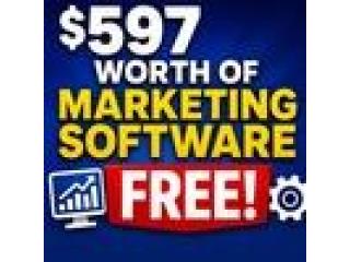 Get $597 Worth of Professional Marketing Software – FREE!