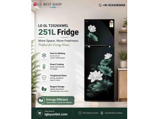 LG GL T2526XWEL 251L Fridge Price in India | LG by Unilet