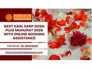 Best Kaal Sarp Dosh Puja Muhurat 2026 With Online Booking Assistance