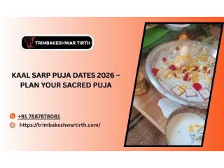 Kaal Sarp Puja Dates 2026 – Plan Your Sacred Puja