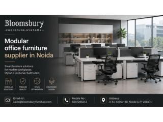 Modular office furniture supplier in Noida