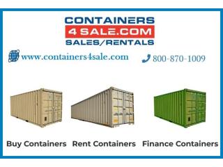 Commercial storage shipping container rentals in Michigan