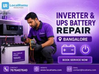 Expert Inverter and Ups Battery Repair in Bengaluru with LocalRamu