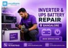 Expert Inverter and Ups Battery Repair in Bengaluru with LocalRamu