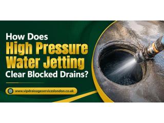 How Does High Pressure Water Jetting Clear Blocked Drains?