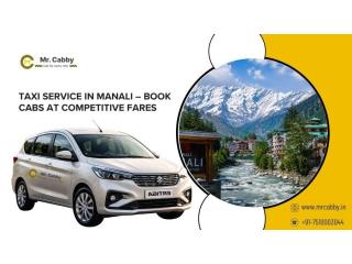 Taxi Service in Manali – Local & Outstation Cabs