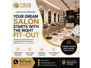 Salon Fit Out Melbourne | Hair & Beauty Salon Shopfitting