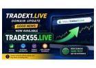 Tradex1.live users can now explore the new Tradex55.live domain for trading 