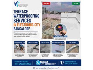 Terrace Waterproofing Services in Electronic city Bangalore
