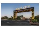 What types of properties are available in Wave City?