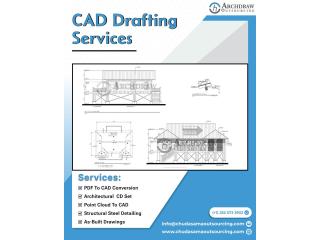 Hire Expert CAD Drafting services in USA at just $12/HR
