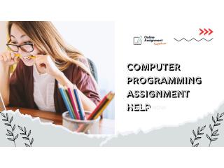 Computer Programming Assignment Help – Get Expert Solutions at 50% OFF