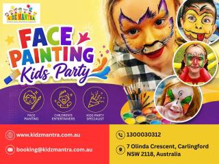 Make Your Kid’s Party Extra Special with face painting kids party in Sydney