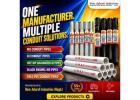 MS and GI and FRLS PVC Conduit Pipe Manufacturer for Bulk Project Supply