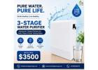 ???? 3-Stage Water Purifier – Special Price $3500
