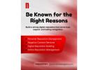 Be Known for the Right Reasons