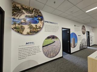 Wall Graphics Charlotte NC for Stylish Office Wall Designs