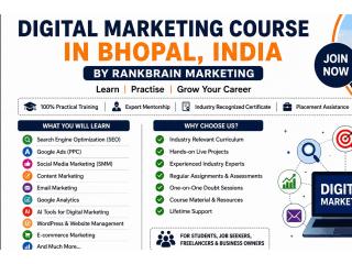 DIGITAL MARKETING COURSE IN BHOPAL, INDIA