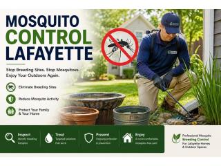 Mosquito Control Lafayette: Stop Breeding Sites Fast
