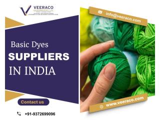 Industrial Basic Dyes Suppliers in India