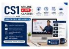 CS1 Online Live Classes with Recorded Sessions 