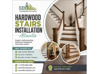 Hardwood Stairs Installation Atlanta