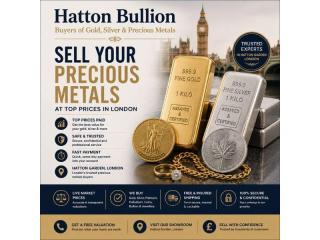 Trusted Precious Metal Buyers in London - Sell With Confidence