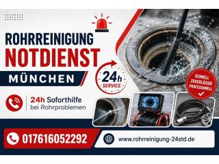 Rohrreinigung Notdienst München – Soforthilfe bei Verstopfungen