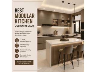 Modern Modular Kitchen Designs in Delhi