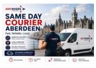Same day courier aberdeen for urgent UK deliveries