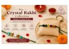 Buy Crystal Rakhi Collection Online at Best Price | The Stardust Studio