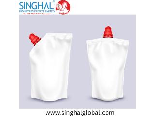 Lightweight Flexible Liquid Containers With Spout Pouch