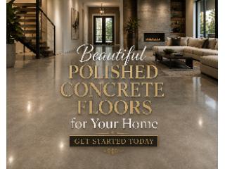 Beautiful Polished Concrete Floors for Your Home – Get Started Today
