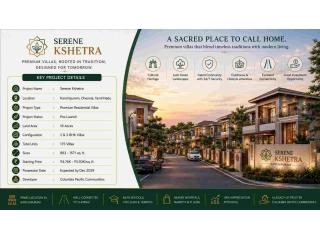 Serene Kshetra: Premium Villas in Kanchipuram