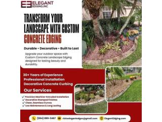 Expert Landscape Concrete Curbing Near Vero Beach, FL