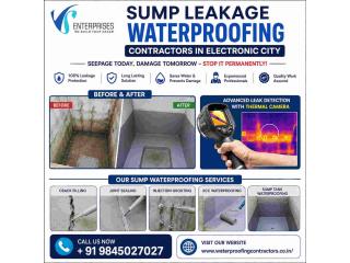 Sump Leakage Waterproofing Contractors in Electronic City