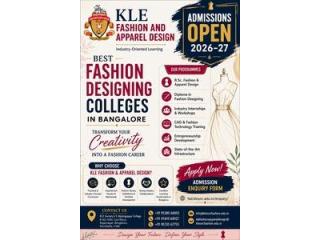 Best fashion designing colleges in Bangalore | Admissions Open 2026-27