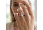 White Gold Pear Cut Diamond Solitaire – Shop Now