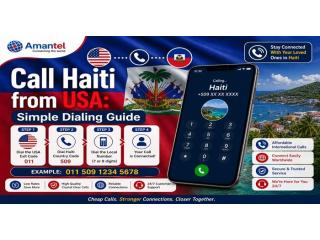 Call Haiti from USA - AmanTel
