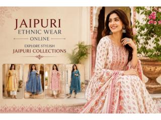 Beautiful Jaipuri Ethnic Wear | Explore Stylish Women’s Collections