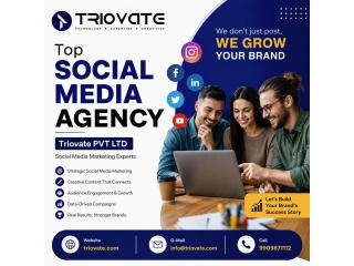 Top Social Media Agency – Triovate PVT LTD | Social Media Marketing Experts