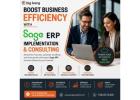 Boost Business Efficiency with Sage ERP Implementation & Consulting