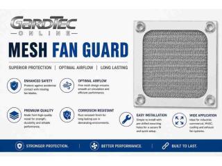 Durable Mesh Fan Guard for Industrial & Commercial Applications