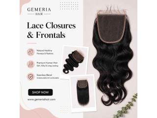 Human Hair Frontals | Premium Lace Frontals – Gemeria Hair