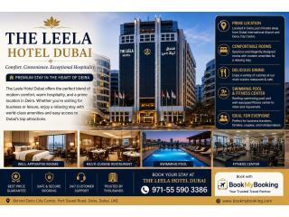 Book The Leela Hotel Dubai | Room Rates & Deals | BookMyBooking