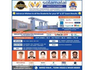 Colleges in Madurai for Engineering: Courses, Placements and Opportunities at Solamalai