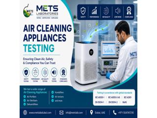 Air Cleaning Appliances Testing