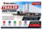 Explore Quality Equipment at Trusted Trailer Auctions